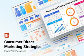 Consumer Direct Marketing Strategies PowerPoint Template